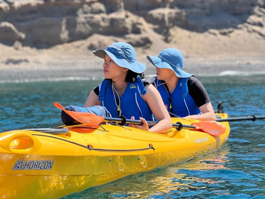 Santorini: Sea Caves Kayak Trip with Snorkeling and Picnic - Is $159 a good value?