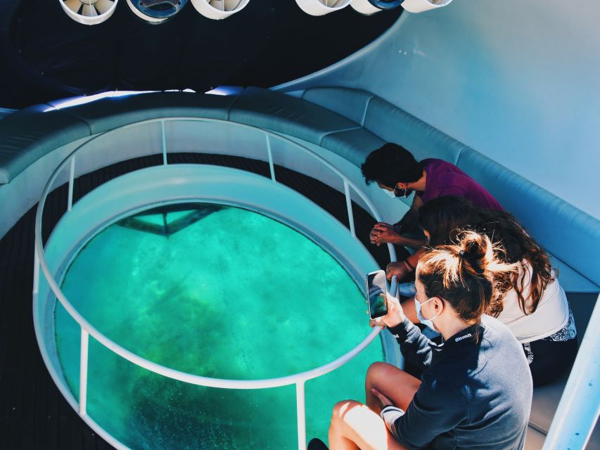 São Miguel: Glass Bottom Boat Tour with Snorkeling - Setting out from Vila Franca do Campo Marina