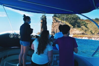 São Miguel: Glass Bottom Boat Tour with Snorkeling