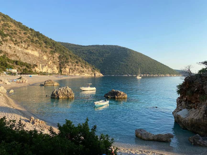 Saranda: Sea Adventure with 7 Stops, Drinks, & Snorkel Fun - Turtle Cave and Secret Cave start the morning
