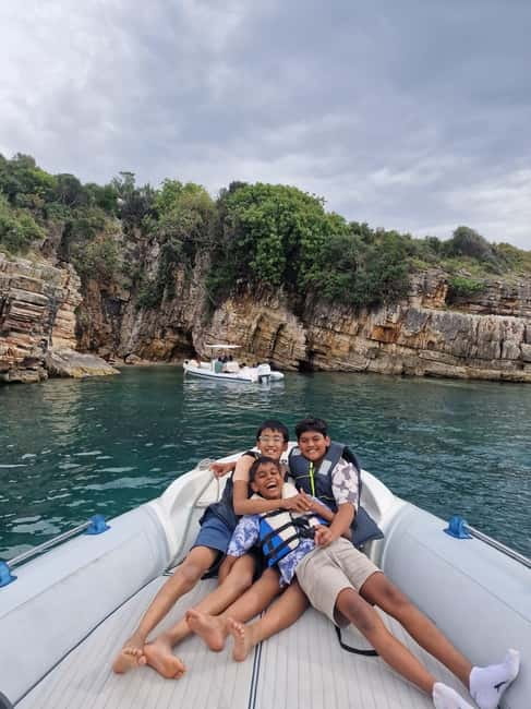 Sarande: Boat Tour to Krorez with Snorkle&Drinks&Swimming - Kakome Bay gives you another half-hour in the water