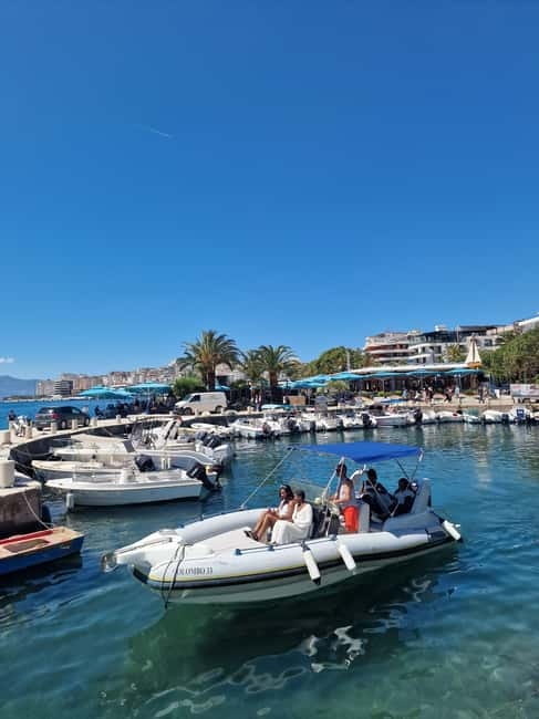 Sarande: Boat Tour to Krorez with Snorkle&Drinks&Swimming - The skippers make a real difference