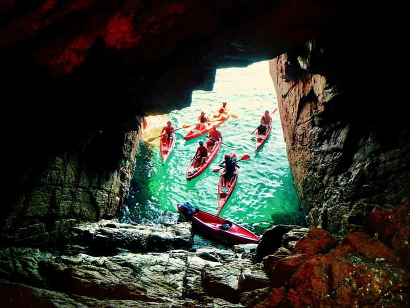 Sardinia: Morning Kayak Tour + Snorkeling and Local Aperitif - The first 40 minutes toward Isola di Proratora