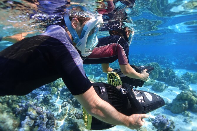 Sea Scooter Jet Snorkeling "Moorea Dream Adventure" - A sea scooter changes the pace of snorkeling