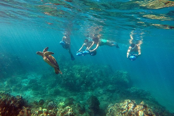 Sea Scooter Snorkeling Tour with GoPro - Wailea Beach - Moving Through Makena Bay by Scooter