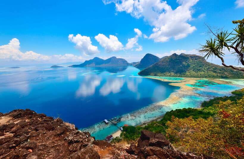 Semporna: Bohey 3 Islands Hike, Snorkel/Dive Tour with Lunch - Bohey Dulang and its uphill 600-meter trail