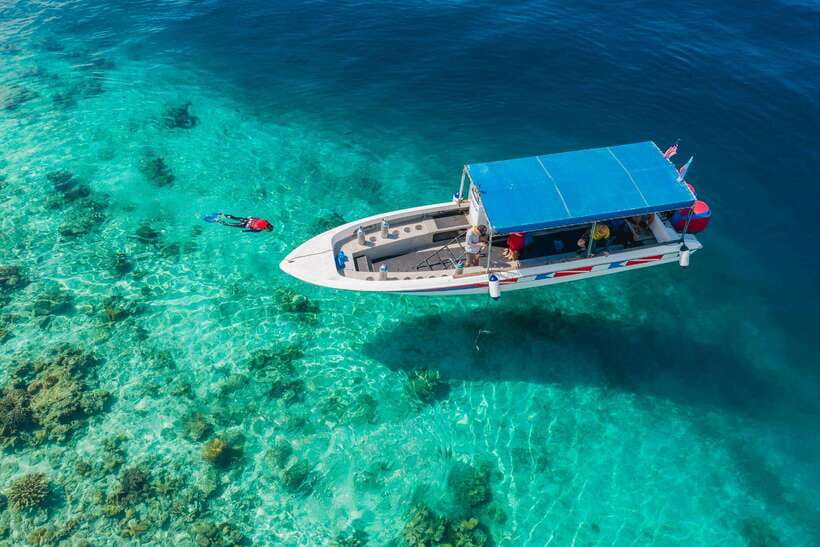 Semporna: Explore 3 Islands Tour Snorkel or Dive & Lunch - Timba Timba: beach time and a changing plan