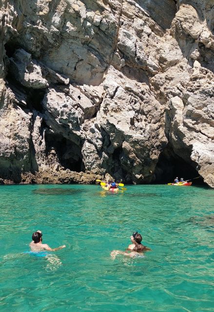 Sesimbra: Secret Bays and Beaches Boat Tour with Snorkeling - Mijona and Inferno bring more water time
