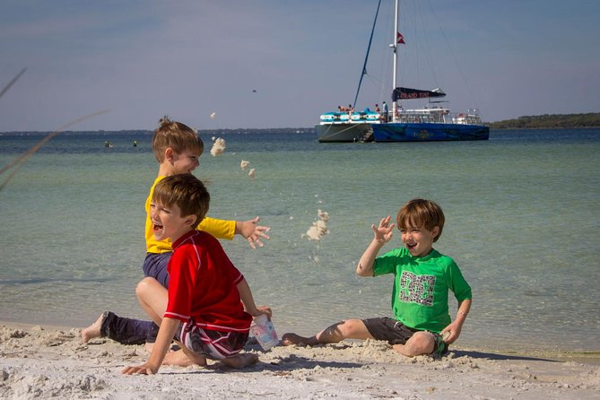 Shell Island Snorkel and Dolphin Catamaran Cruise with Island Time - Why the catamaran makes a difference