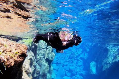 Silfra Drysuit Snorkeling with Free Photos – Meet on Location