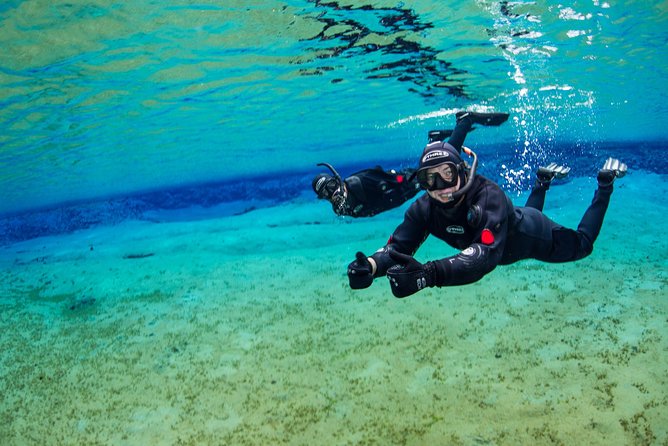 Silfra Fissure Snorkeling From Reykjavík - Free Underwater Photos - The dry suit is the hardest part