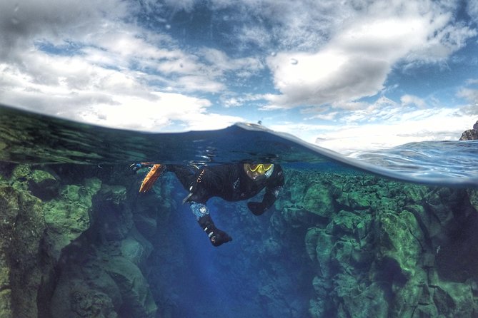 Silfra Snorkeling Between Continents Photos Included- Self Drive - Getting into the dry suit