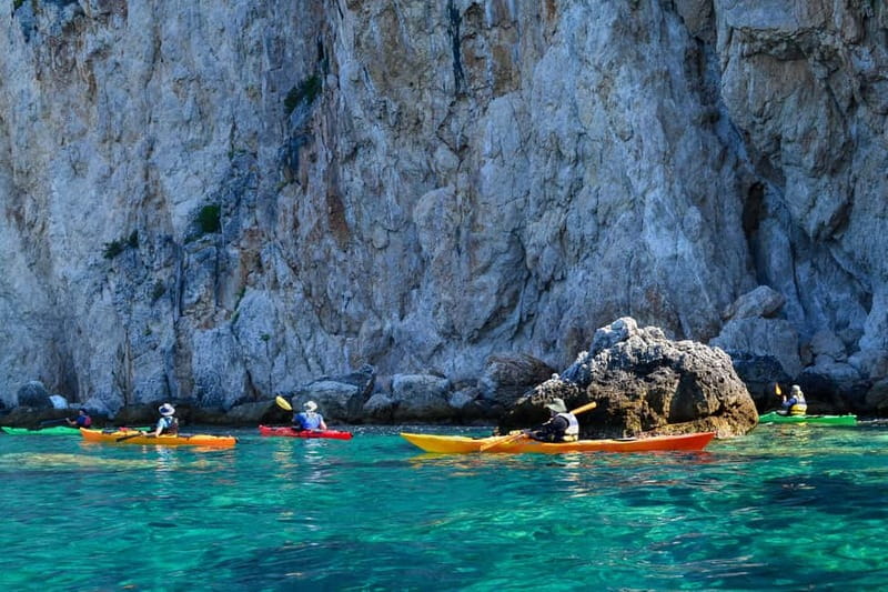 Sivota-Blue Lagoon: Sea Kayaking Tour with Snorkeling - Papanikolis Cave, the route’s most dramatic stop