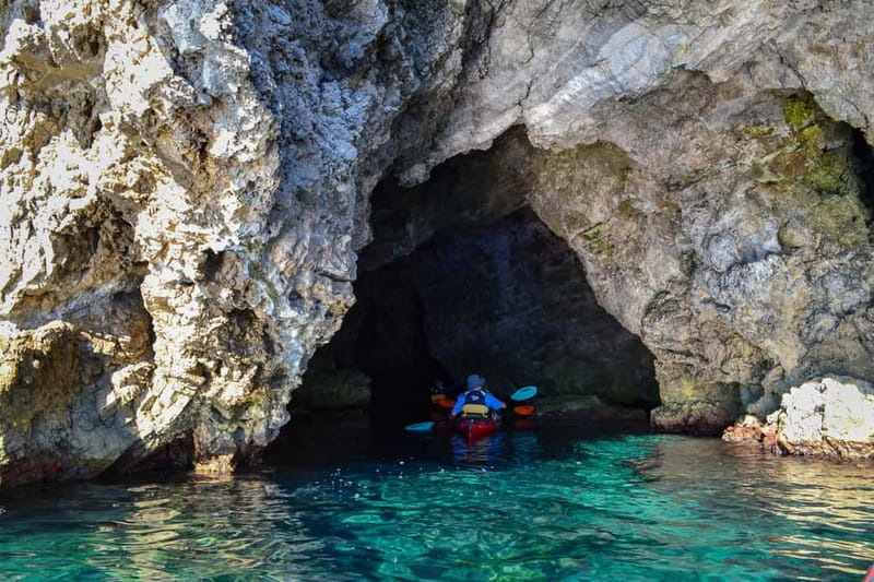 Sivota-Blue Lagoon: Sea Kayaking Tour with Snorkeling - The Diapori channels and their clear water