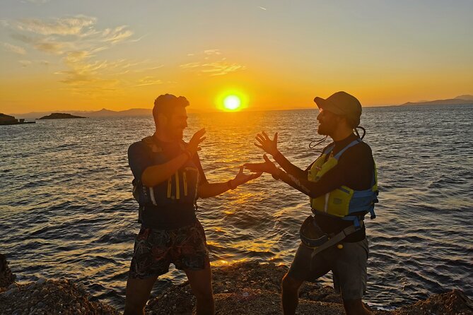 Small Group Sunset Sea Kayaking in Athens Riviera with Snorkeling - My practical take on the guides and group size