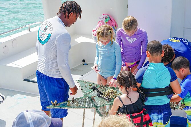 Snorkel Lovers for All Ages & Premium Seafood Lunch in Punta Cana - The coral nursery offers the best learning moment