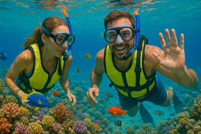 Snorkeling adventure at Puerto Morelos Reef National Park