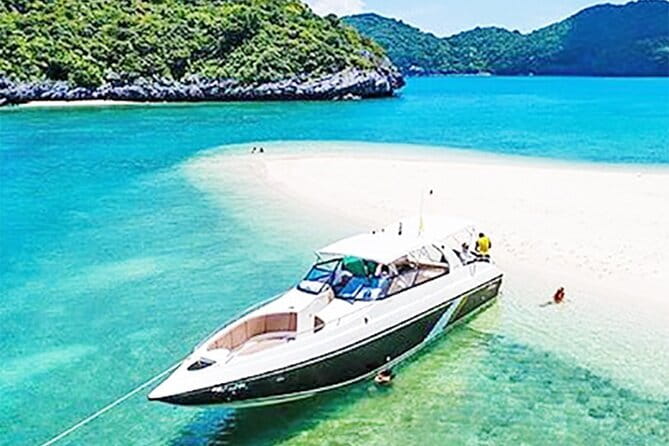Snorkeling and Kayaking Tour at Angthong Marine Park by Speedboat from Koh Samui - Kayaking near Ko Mae Ko and the islands
