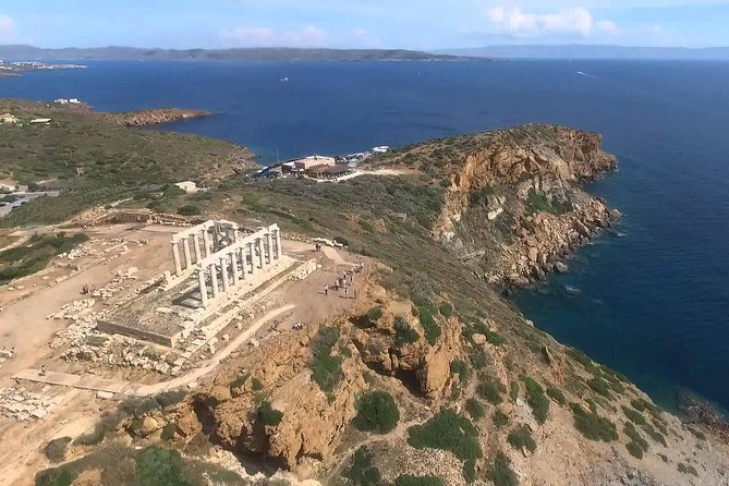 Snorkeling and swimming tour to the Poseidon's temple at Sounio cape - Driving the south coast toward Cape Sounion