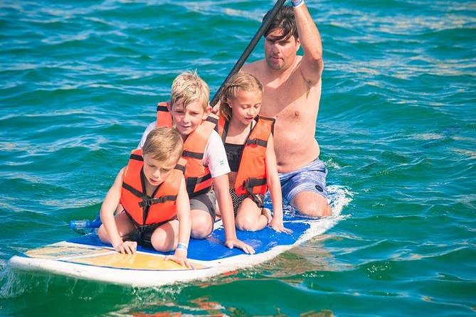 Snorkeling in Cabo San Lucas on 35' Sea Amore Trimaran - A private trimaran is the main attraction