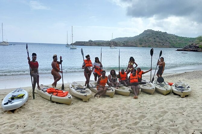 Snorkeling, Kayaking and Paddle Board Activity in Antigua - From Galleon Beach to the waters near Nelson’s Dockyard