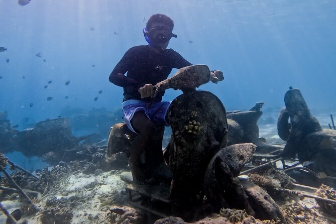 Snorkeling with turtle and statue in Gilis - Key points to know before booking