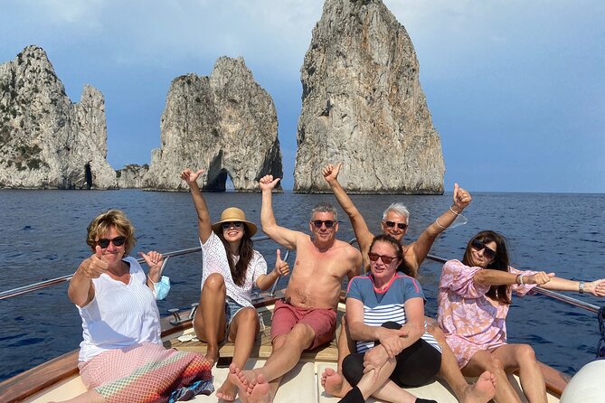 Sorrento: Capri Select Boat Trip with Swim, Drinks & Pick Up - Four hours to explore Capri on your own
