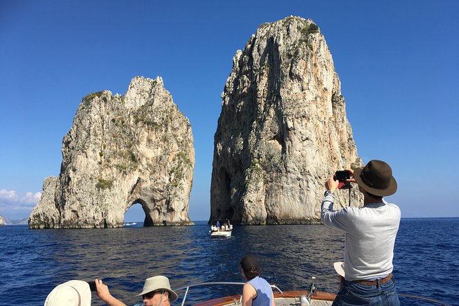 Sorrento: Capri Select Boat Trip with Swim, Drinks & Pick Up - Marina Piccola brings the swimming stop