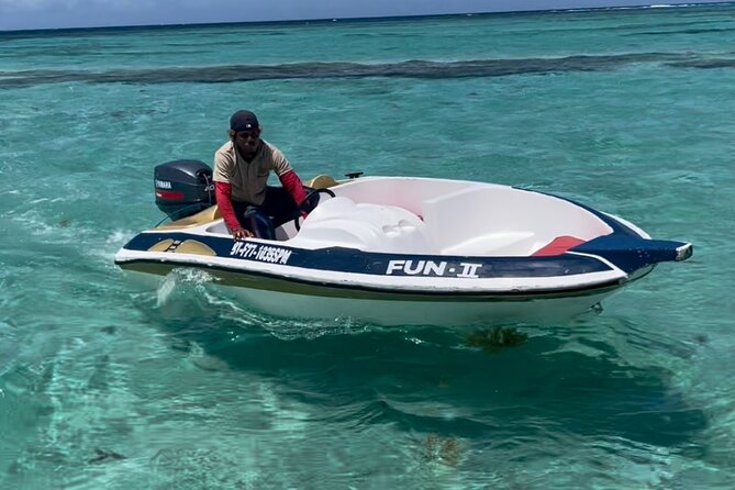 Speed Boat and Snorkeling in Punta Cana Bavaro - The natural pool and sandbar stop