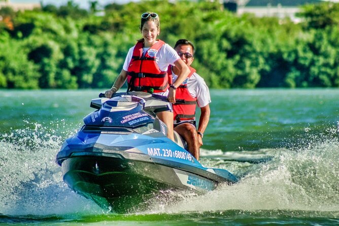 Speedboat across the Mangroves & Snorkel with Jet Ski Rental - Speedboats through the Cancun mangroves