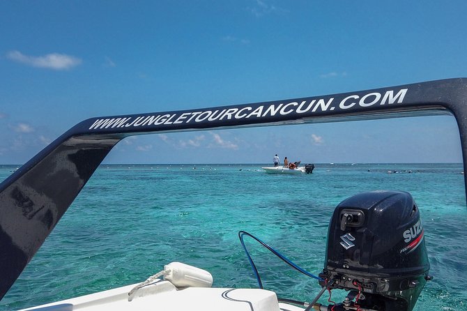 Speedboat and snorkel tour: Single Passenger Boat - What the $110 price really covers