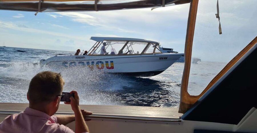 Split: Bisevo, Vis, and Hvar Boat Tour with Snorkel Stops - Bisevo and the pale light of the Blue Cave