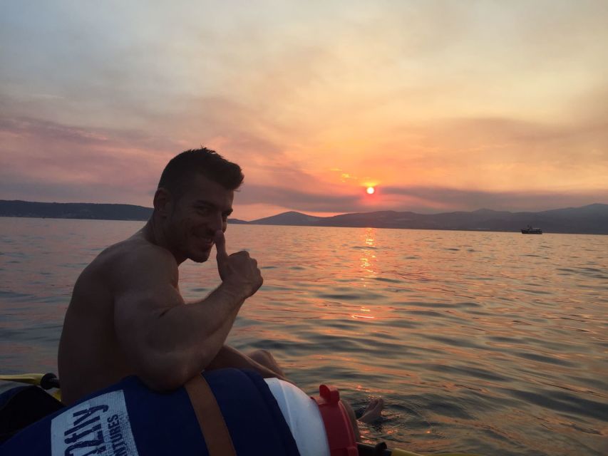 Split: Guided Sunset Sea Kayaking & Snorkeling Tour - How much work is involved?