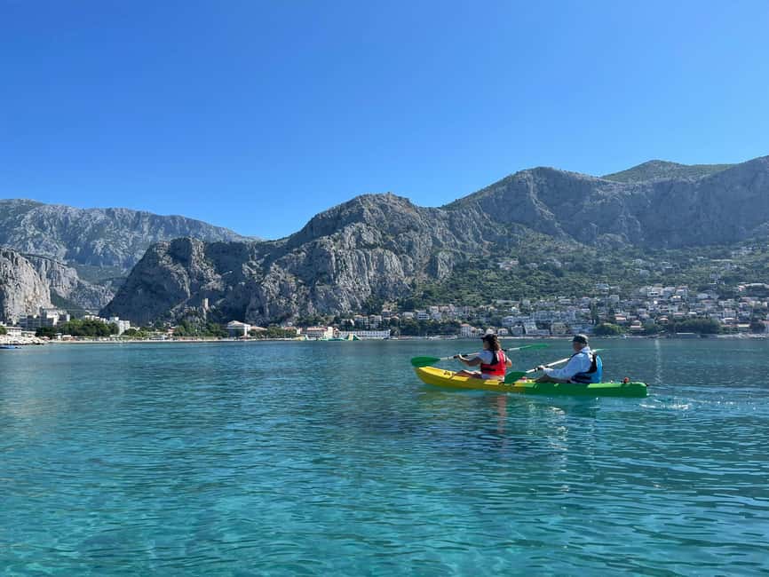 Split/Omiš - Guided River & Sea Kayaking + Snorkeling Tour - The shift from river water to sea swimming