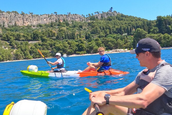 Split Sea Kayaking & Snorkeling Tour - The swim, snorkel, and rocky beach stop