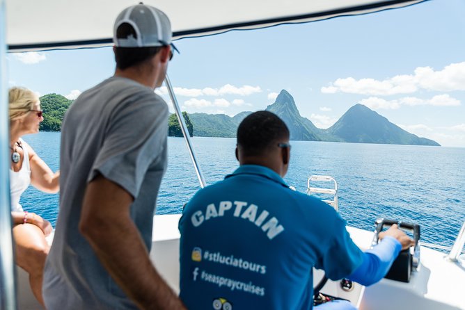 St Lucia Full-Day Catamaran Sightseeing Cruise With Snorkeling - Toraille Waterfall: a quick, cool stop