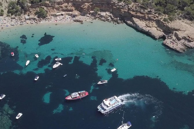 Sunset Beach Hopping Cruise, Cala Comte and Cala Bassa, SUP and snorkelling - Sunset on the return to San Antonio