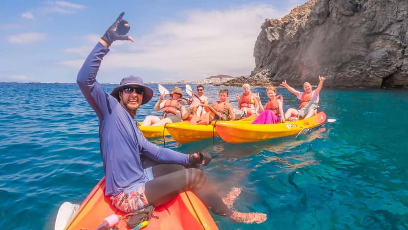 Tenerife: Kayak & Snorkeling Tour - Small Groups - A clear safety talk before the first paddle