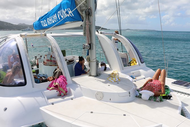 Tropical Catamaran Snorkeling, Sailing And Beach Experience - Sailing Along St. Maarten’s Calmer Coast