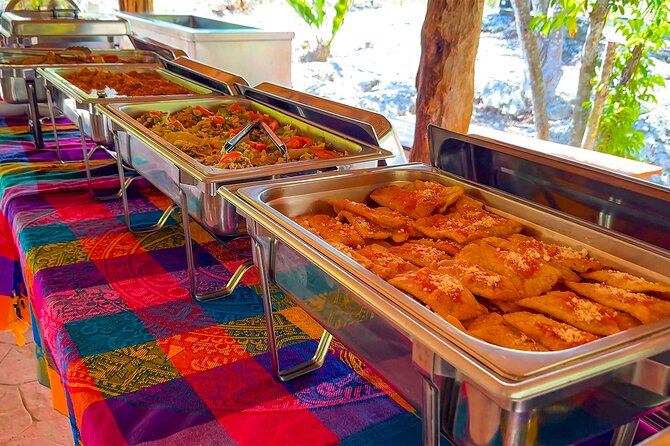 Tulum & Coba with Cenote, Cave Exploration, Lunch & Tastings - Buffet lunch and the day’s pacing