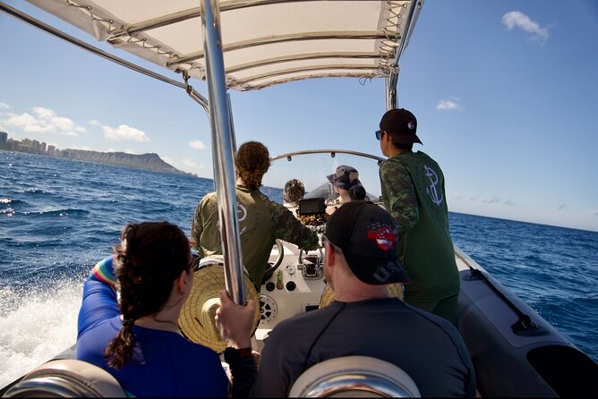 Turtle Canyon Snorkel: Semi Private Boat Tour - A fast ride from Honolulu to Turtle Canyon
