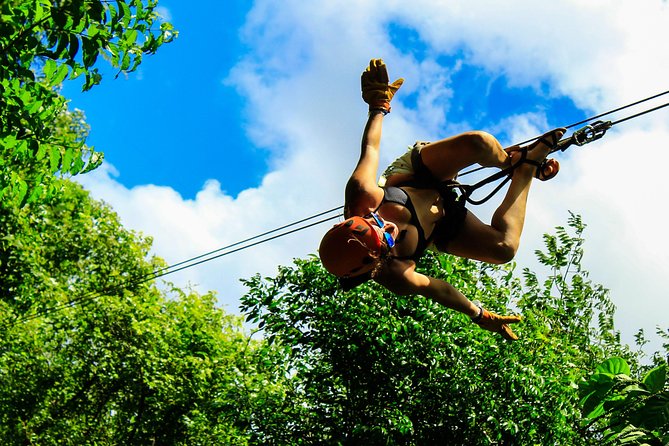 Ultimate 5x1 Combo with ATV, Ziplines, Cenote & Reef Snorkeling - A rough 50-minute ATV ride