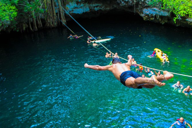 Ultimate 5x1 Combo with ATV, Ziplines, Cenote & Reef Snorkeling - What the $114 price really covers