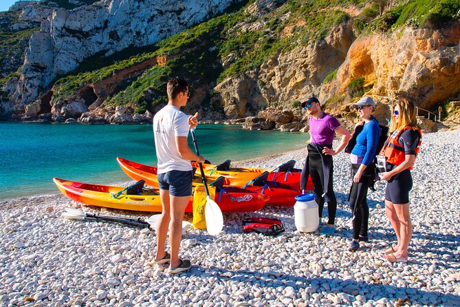 Uncharted Caves & Snorkelling Heaven: Cala Granadella Kayak Tour - The real setting: Playa de la Granadella near Jávea