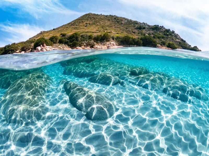 Villasimius 3,5 hr Marine Park tour with snorkeling & drinks - Drinks, snorkeling gear, and the small comforts