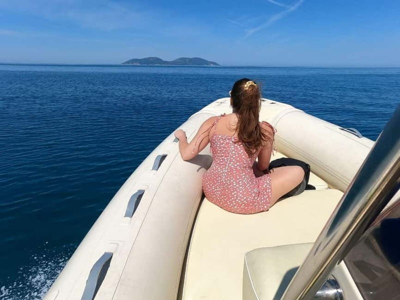 Vlore: Haxhi Ali Cave, Karaburun Speedboat Tour & Snorkeling - Shen Vasil Beach brings the slower half