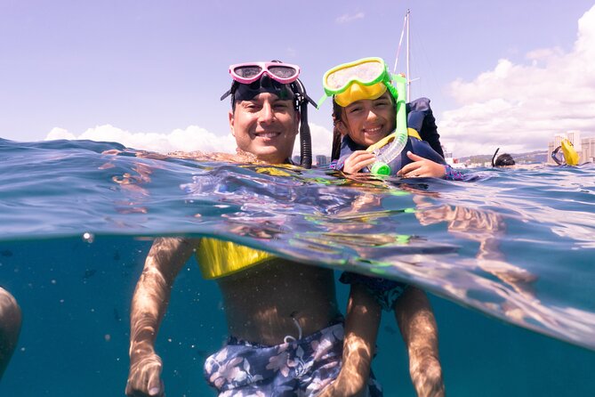 Waikiki Green Sea Turtle Snorkeling Tour - Boat Excursion - Learning to snorkel if you are new to it