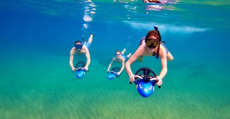 Wailea Beach: Guided Sea Scooter Snorkeling Tour - Starting at Wailea Beach with little logistical fuss