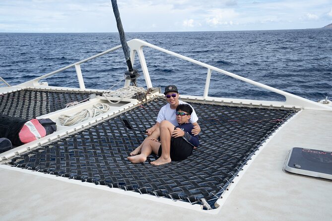 West Oahu Dolphin Watch and Snorkel Sail with Lunch - Breakfast, wraps, and a full bar at sea