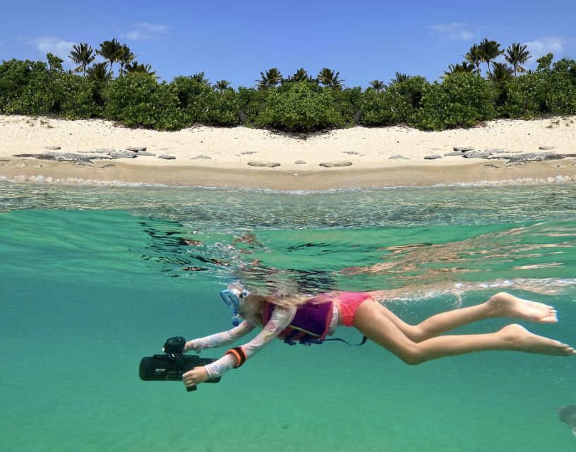 West Palm Beach: Beginner Jet Snorkel Tour with Videos - From three feet of water to the ocean